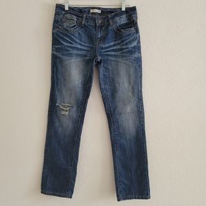 Heritage 1981 jeans sz 27 straight leg distressed
